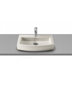 Lavabo Hall sobre encimera edelweiss con orificios...